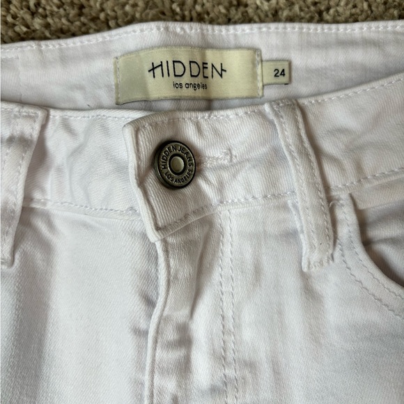 HIDDEN LA Clean Fray Hem Skinny Jeans - Picture 6 of 12